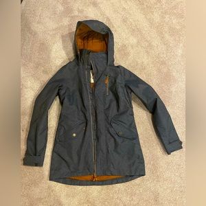 Burton hazel faux denim snowboard/ski jacket